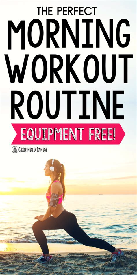 The Perfect Morning Workout Routine To Jumpstart Your Day No Equipment