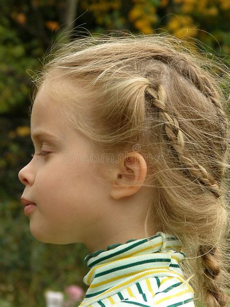 The Child¡¯s Profile Child Profile Portrait Girl Hair Tress Head