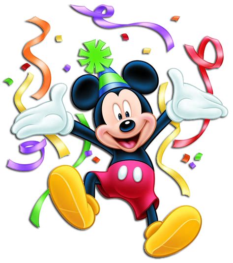 Mickey Mouse Png Birthday Png Image Collection