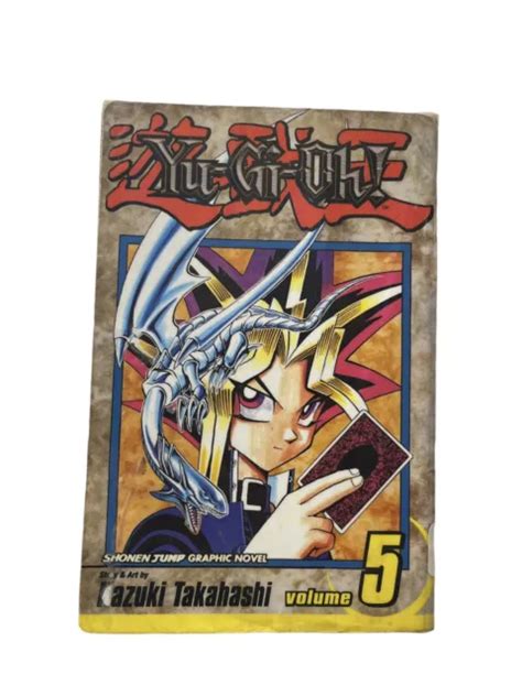 Yu Gi Oh Vol 5 Shonen Jump Graphic Novel Kazuki Takahashi First Printing Usa 1499 Picclick