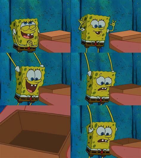 Spongebob Squarepants Patricks Secret Box Rmemetemplatesofficial