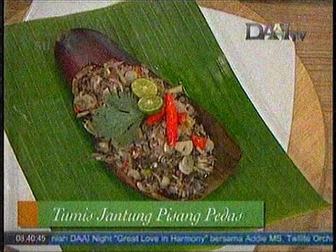 Jantung pisang mengandung fitokimia yang dapat berperan sebagai antioksidan. Resep Masakan Tumis Jantung Pisang Pedas - YouTube