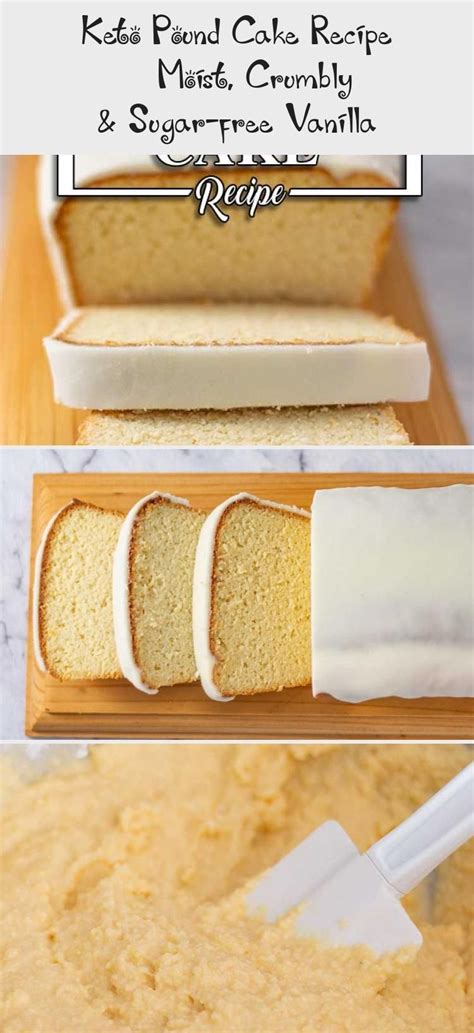 Pound cakes and bundt cakes. Keto Pound Cake Recipe - Moist, Crumbly & Sugar-free ...