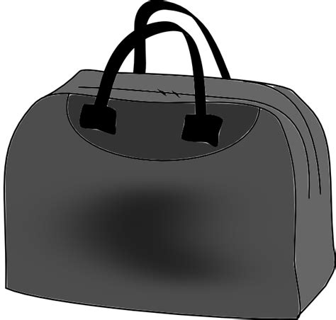Black Luggage Clip Art At Vector Clip Art Online Royalty