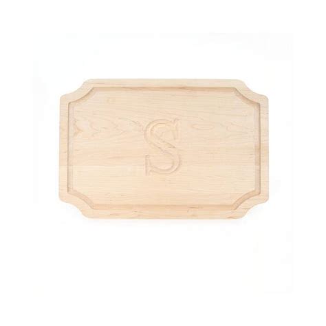 Bigwood Boards Scalloped Maple Cutting Board S 310 S The Home Depot