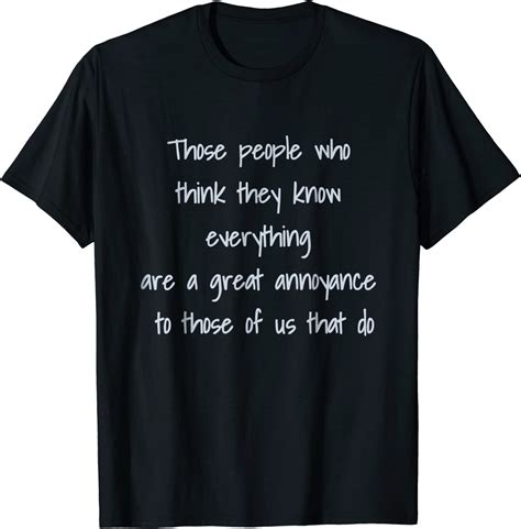 Funny Sarcastic Quotes T Shirt Clothing Shoes And Jewelry