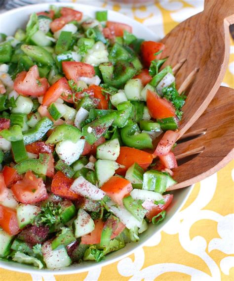 Easy Lebanese Salad A Cedar Spoon