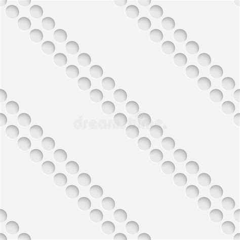 Seamless Circle And Diagonal Stripe Pattern Stock Vector Illustration