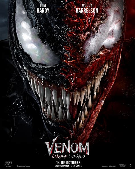 Plex Venom Vs Carnage En Los Nuevos Pósters Promocionales De Venom