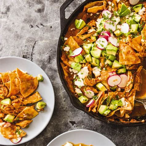 Dip the chicken pieces in the batter one at a time. Cast Iron Chicken Chilaquiles | America's Test Kitchen in ...