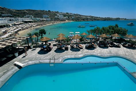 Petinos Beach Hotel Hotels In Platis Gialos Mykonos Greece
