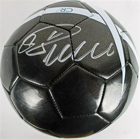 Lot Detail Cristiano Ronaldo Signed Nike Cr7 Soccer Ball