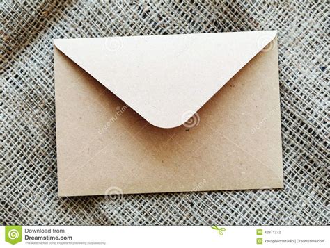 Delivery, Mail. Mysterious Letter Stock Photo - Image: 42971272