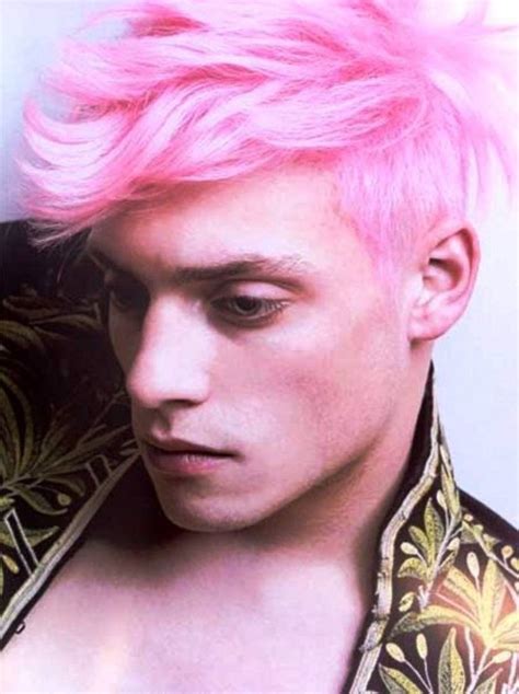 Men Pink Hair Color Ideas For Men Mens Haircuts 2014