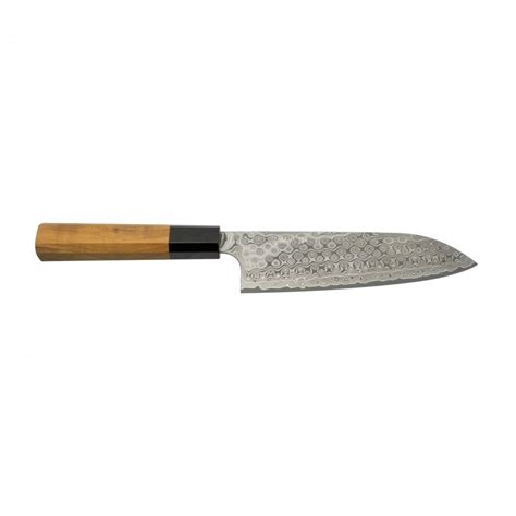 Nigara Hamono Sg 2 Damascus 18cm Santoku Knife Types From Knives From