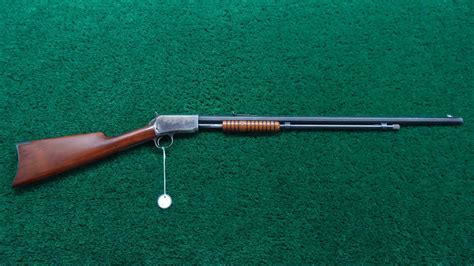 W3336 Winchester Model 1890 Pump Action Rifle In Cal 22 Short M Merz Antique Firearms