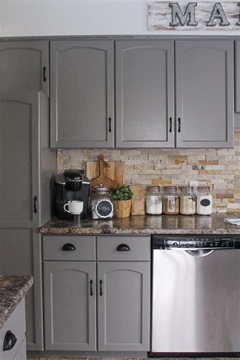We'd had enough of our dated kitchen, so we decided to give. How to Paint Kitchen Cabinets