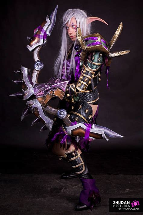 Wow Night Elf Huntresschenbo Inspiration Cosplay By Alleria Cosplay