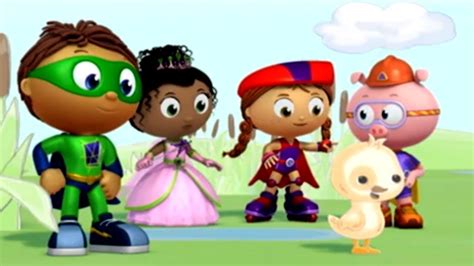 Super Why And The Ugly Duckling Super Why S01 E09 Youtube