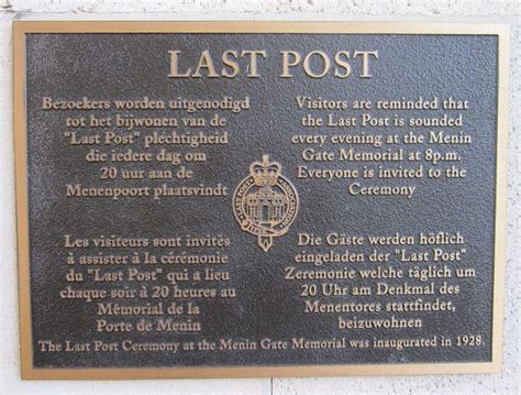 The Origins And History Of The Last Post