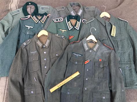 Evaluation Of Reproduction Wwii German Wool Uniform Items Cut And