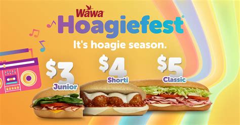 Wawa Hoagiefest® Is Here All Hoagies Hoagielicious Prices Wawa