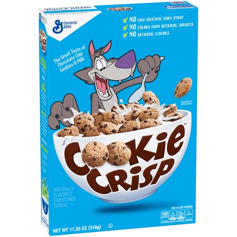 General Mills Cookie Crisp Cereal 1125 Oz 318 G Food And Grocery
