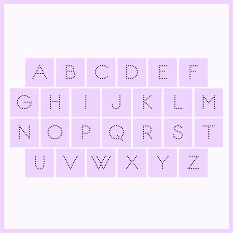 7 Best Images Of Free Printable Tracing Alphabet Letters Letters