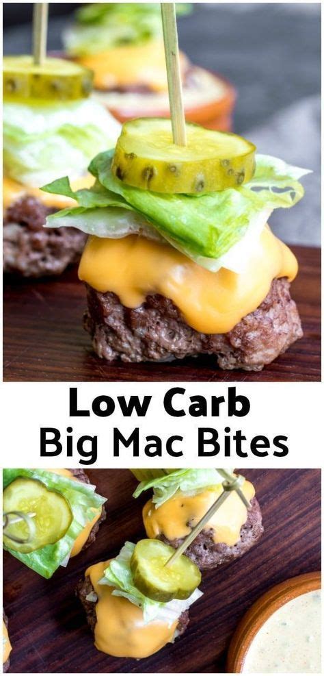 These Low Carb Big Mac Bites Are A Keto Recipe For Mini Bunless Burgers
