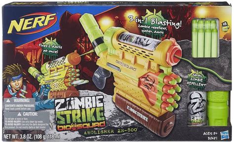 Súng Nerf Zombie Biosquad Zombie Abolisher Zr 800 Dòng Zombie Strike