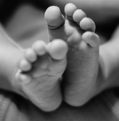 Premium Photo Cropped Image Of Newborn Baby Foot