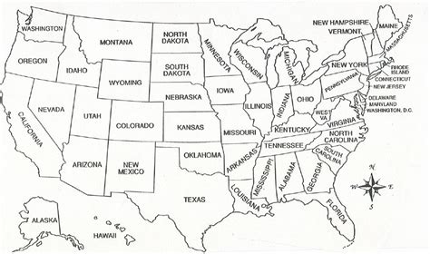 United States Map Map Maps For Kids