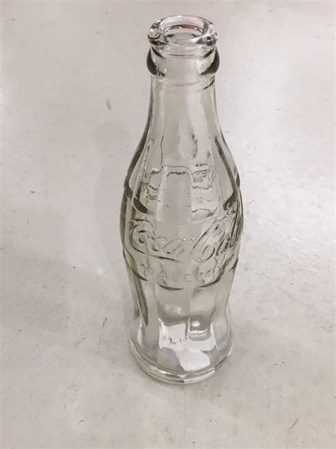 glasflasche coca cola aus 1961 dudlerei