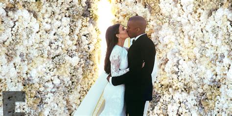 Kim Kardashian And Kanye Wests First Wedding Photos Emerge Huffpost