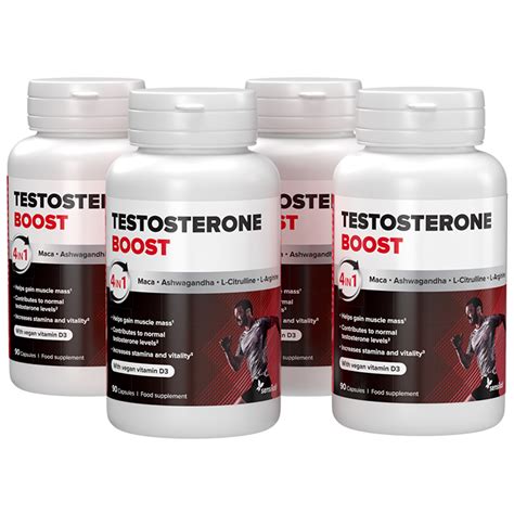 Testosterone Boost X4 Booster Naturel De Testostérone Sensilab