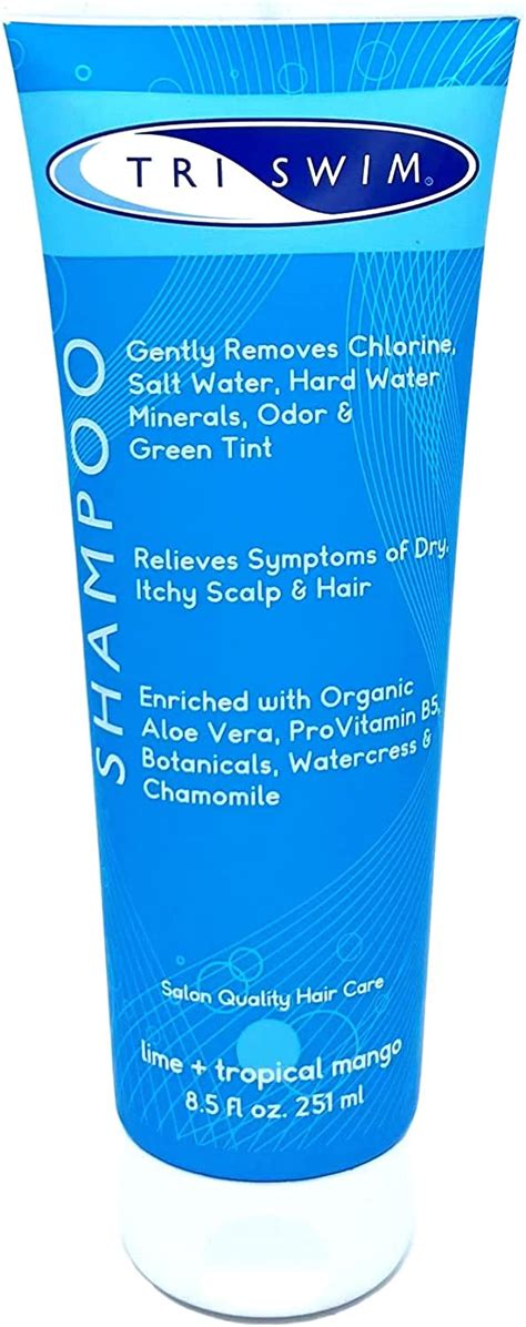 Triswim Chlorine Removal Swimmers Shampoo Moisturizing Repairing Hair