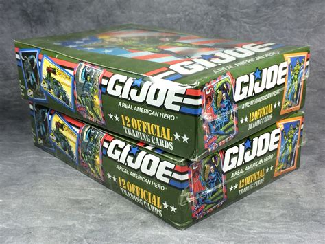 How Much Is Gi Joe Collector Trading Cards 2 Sealed Boxes 72 Unopened
