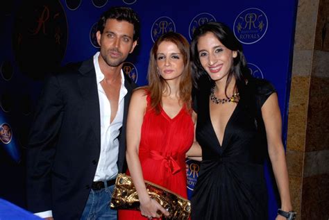 Bollywood Actor Hrithik Roshan With His Wife Suzanne At The Rajasthan