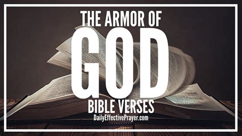 Bible Verses On The Armor Of God Scriptures For The Armour Of God