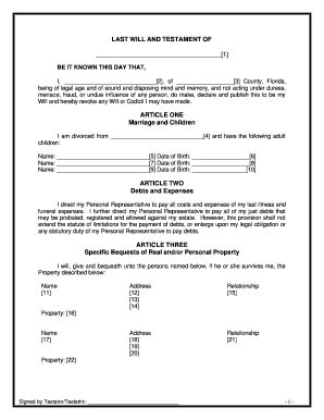 However, the forms will still need to be notarized. Will Template Uk - Fill Online, Printable, Fillable, Blank ...