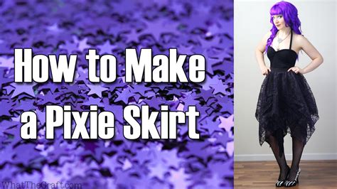 Here's a quick and easy tutorial on how to make a diy tiered mini skirt from scratch. DiY Fashion Tutorial - How to Make a Pixie Skirt - YouTube