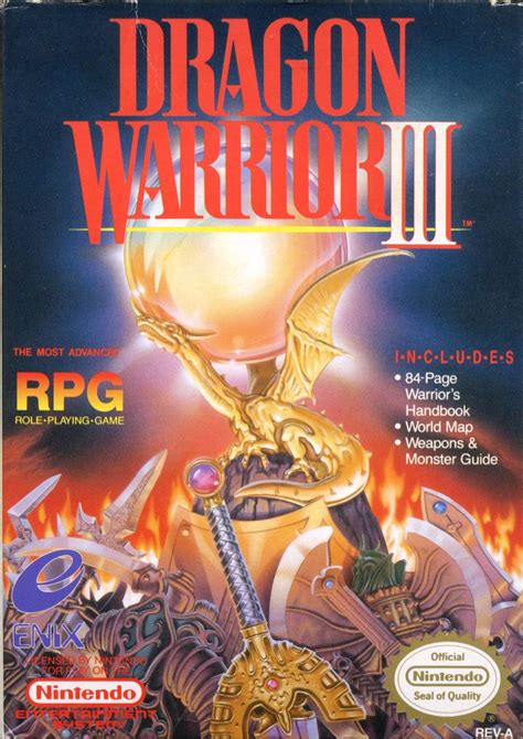 As the legend of erdrick slips into the past, it's time to begin anew. Dragon Warrior III (1988) NES box cover art - MobyGames