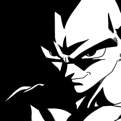 Vegeta Clip Art Black And White