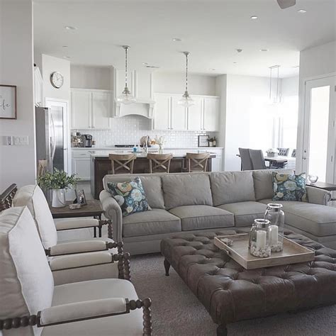 Joanna Gaines Modern Farmhouse Living Room Moliconnection