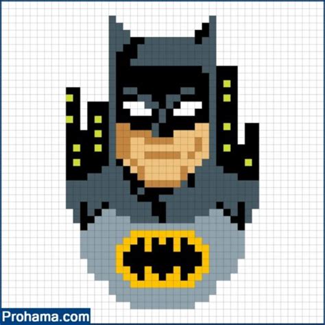 Batman Pixel Art Dc Pixel Art