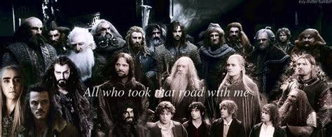 All Who Took That Road With Me The Fellowships In Hobbit And Lotr