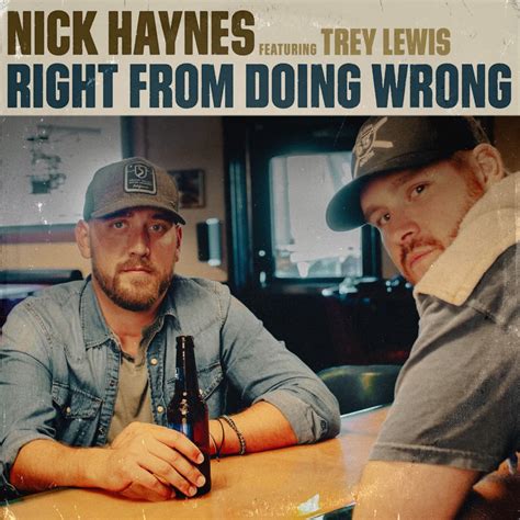 Right From Doing Wrong Single EP De Trey Lewis LETRAS MUS BR