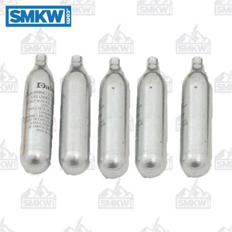 Daisy Powerline Premium 5ct Replacement CO2 Cylinders SMKW