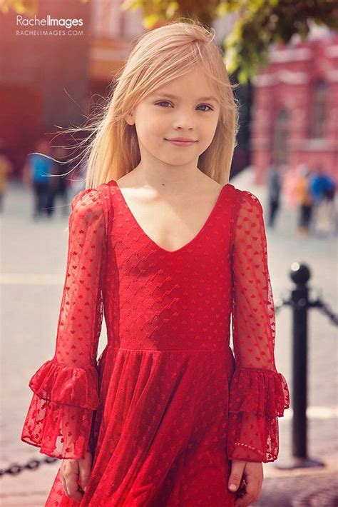 Girls Red Lace Christmas Party Dress Twirly Holiday Dress Valentines