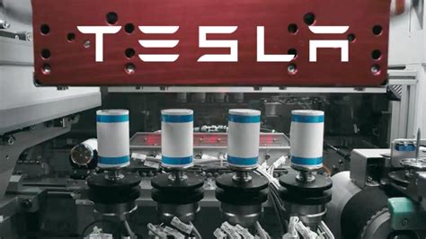Sneak Peak A Look At Teslas 4680 Cell Production Video